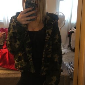 forever21 camo jacket